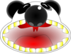 Wide Open Panda Mouth Clip Art